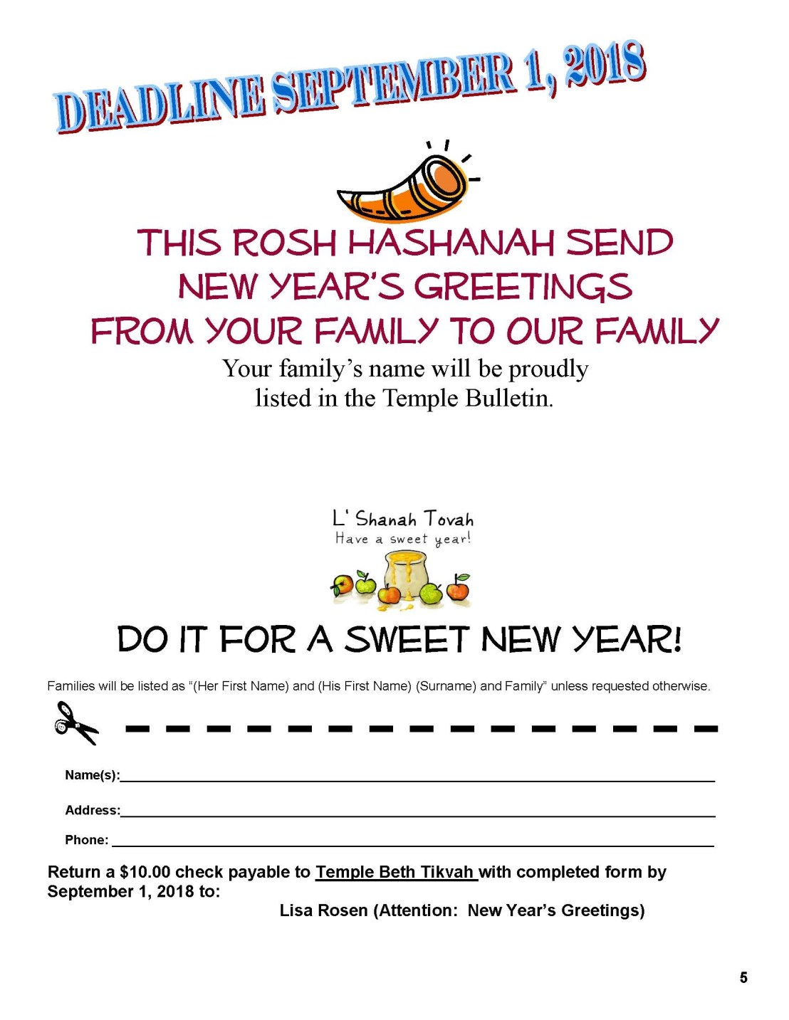 HH #5 RH New Years Greetings Form